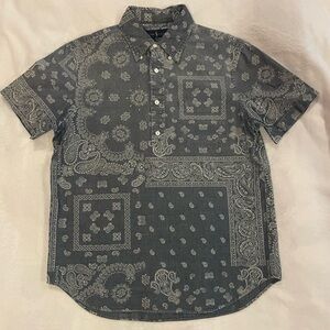 Ralph Lauren paisley pull over size medium